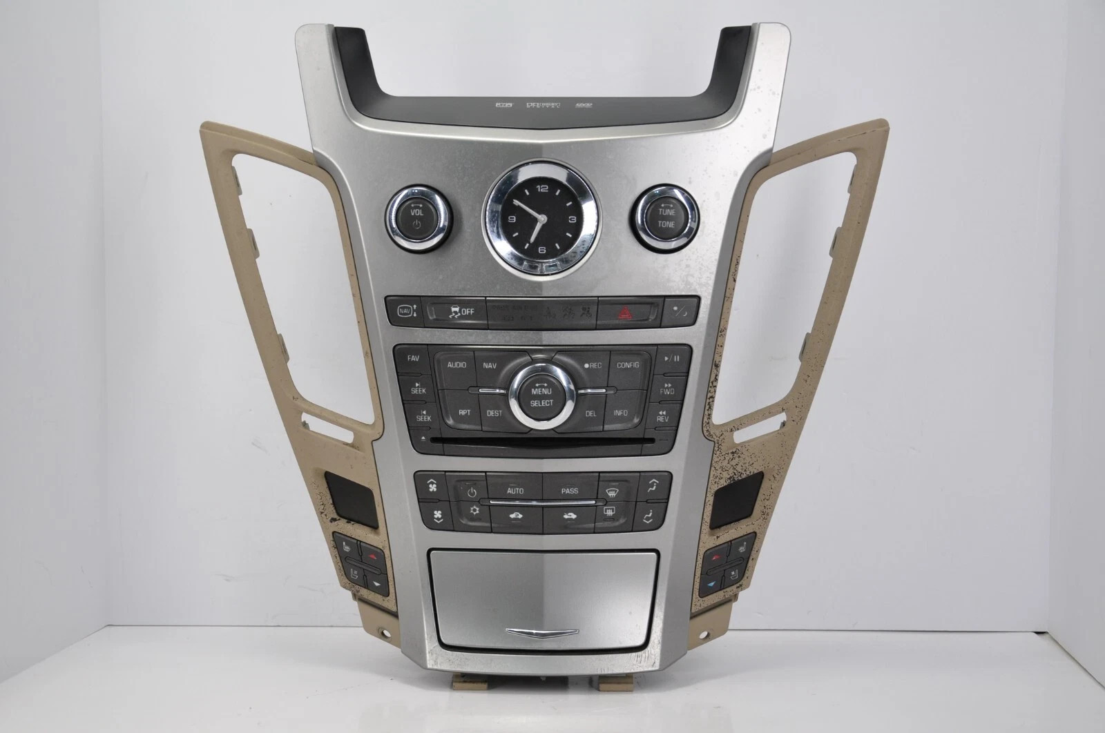 🚘▶️ 2009 - 2013 CADILLAC CTS RADIO AUDIO CLIMATE NAVI CONTROL PANEL VENTS OEM