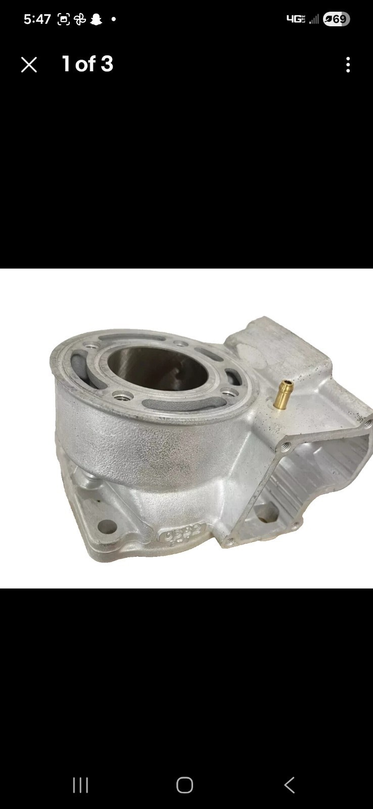 2008 05-21 RM85 RM85L OEM Cylinder Jug Barrel Pot Bore Engine Top End Head 52.5