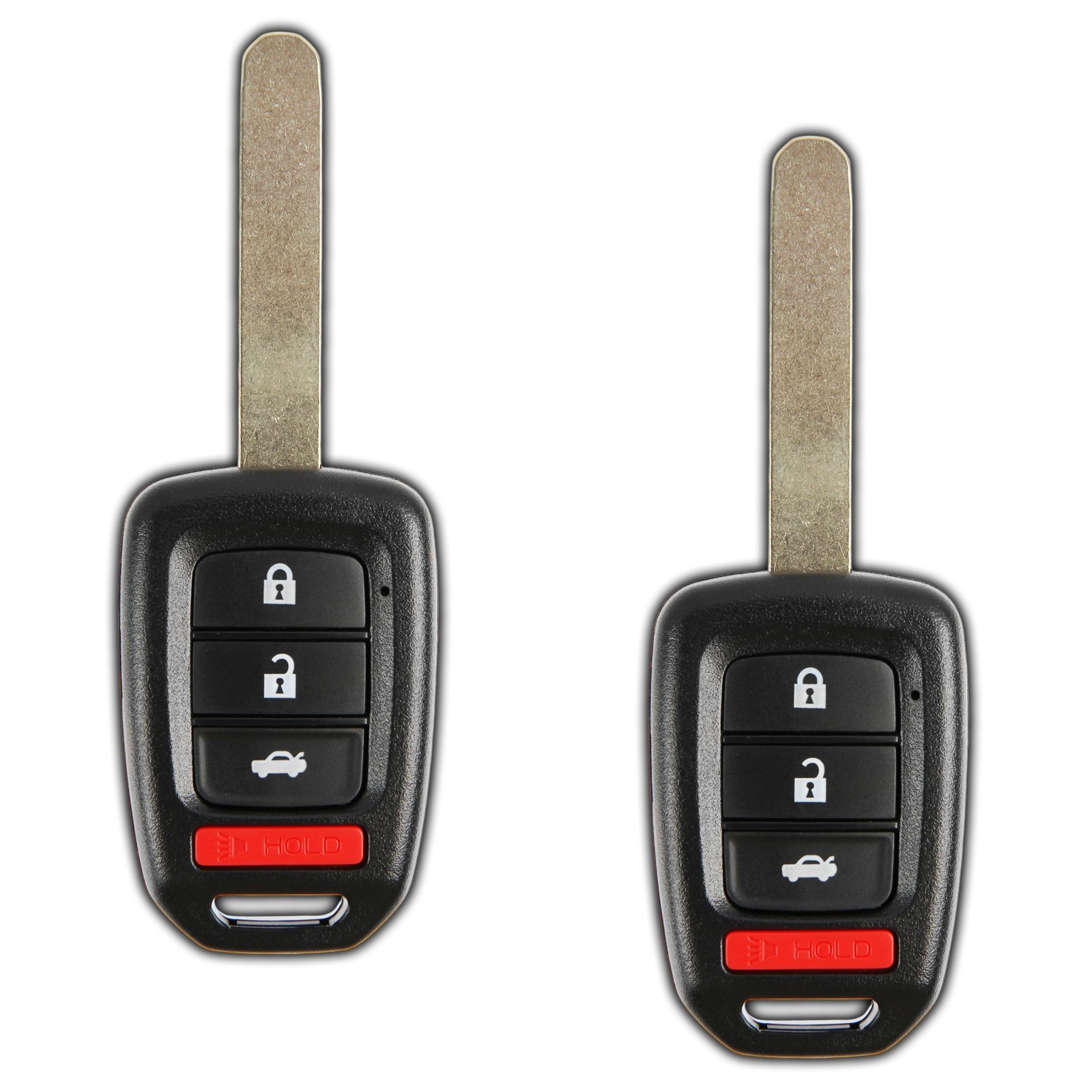 2 For 2014 2015 2016 2017 Honda Civic Remote Car Keyless Entry Key Fob