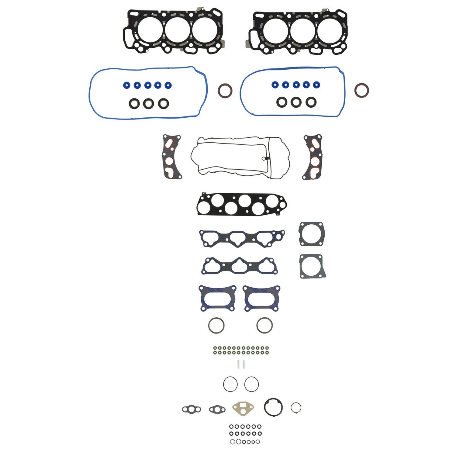 Fel-Pro HS 26509 PT Cylinder Head Gasket Set For Select 08-17 Acura Honda Models