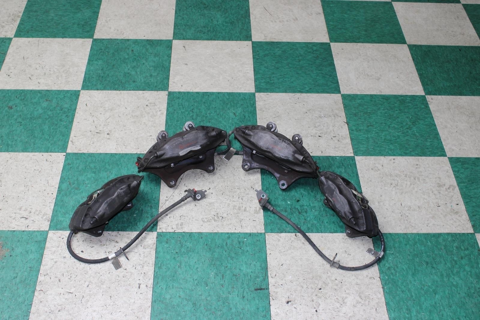 ⚠️SCUFFS⚠️ 10-15 Camaro SS 6.2L LH RH Front Rear Brembo Brake Calipers Set 4x OE