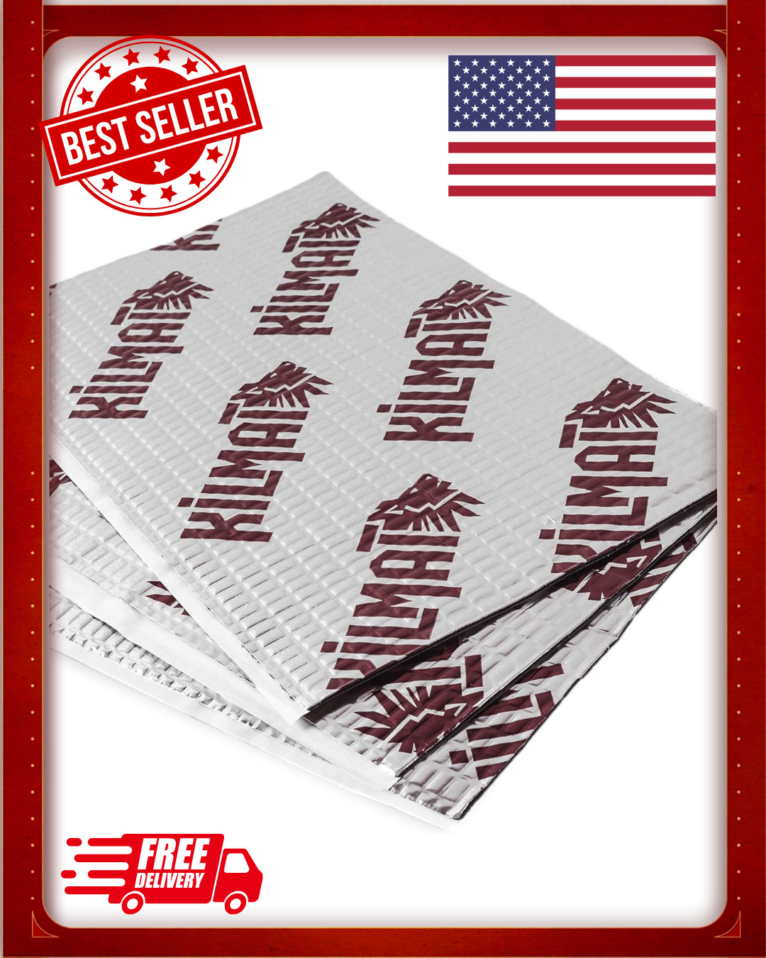 80 Mil Self-Adhesive Sound Deadening Mat for Ultimate Vehicle Insulation