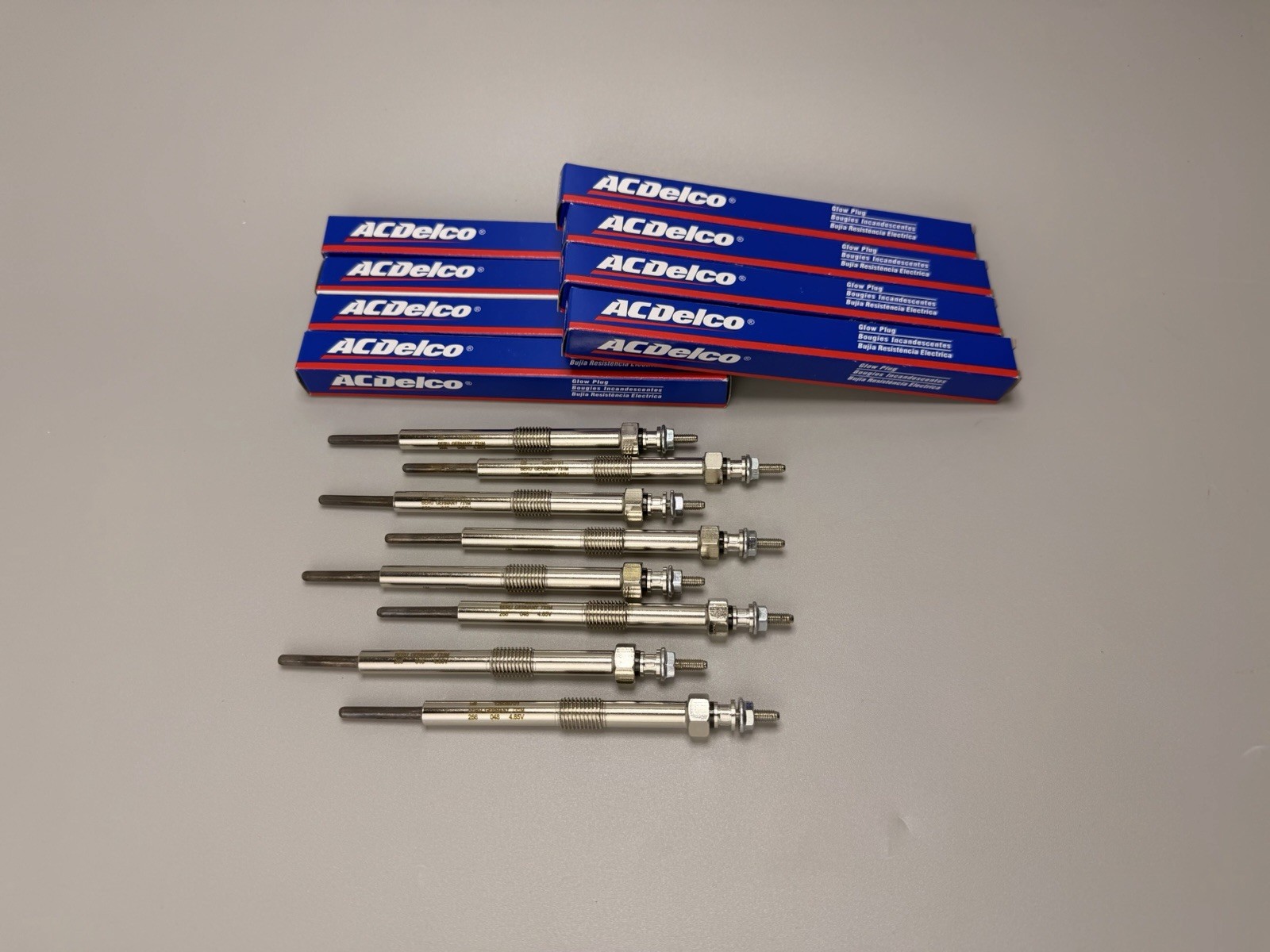 8pcs OEM 12639701 / 9G Diesel Glow Plugs for Silverado LMM LML LBZ Duramax 6.6L 8pcs OEM 12639701 / 9G Diesel Glow Plugs for Silverado LMM LML LBZ Duramax 6.6L