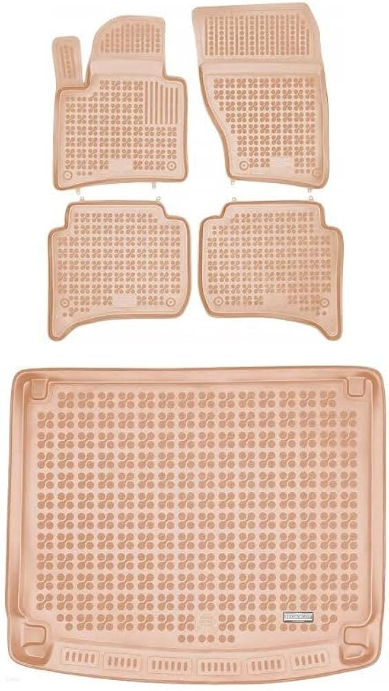 Rezaw-Plast Rubber Car Mats for 2011-2018 Porsche Cayenne Floor Mats & Cargo Mat Rezaw-Plast Rubber Car Mats for 2011-2018 Porsche Cayenne Floor Mats & Cargo Mat