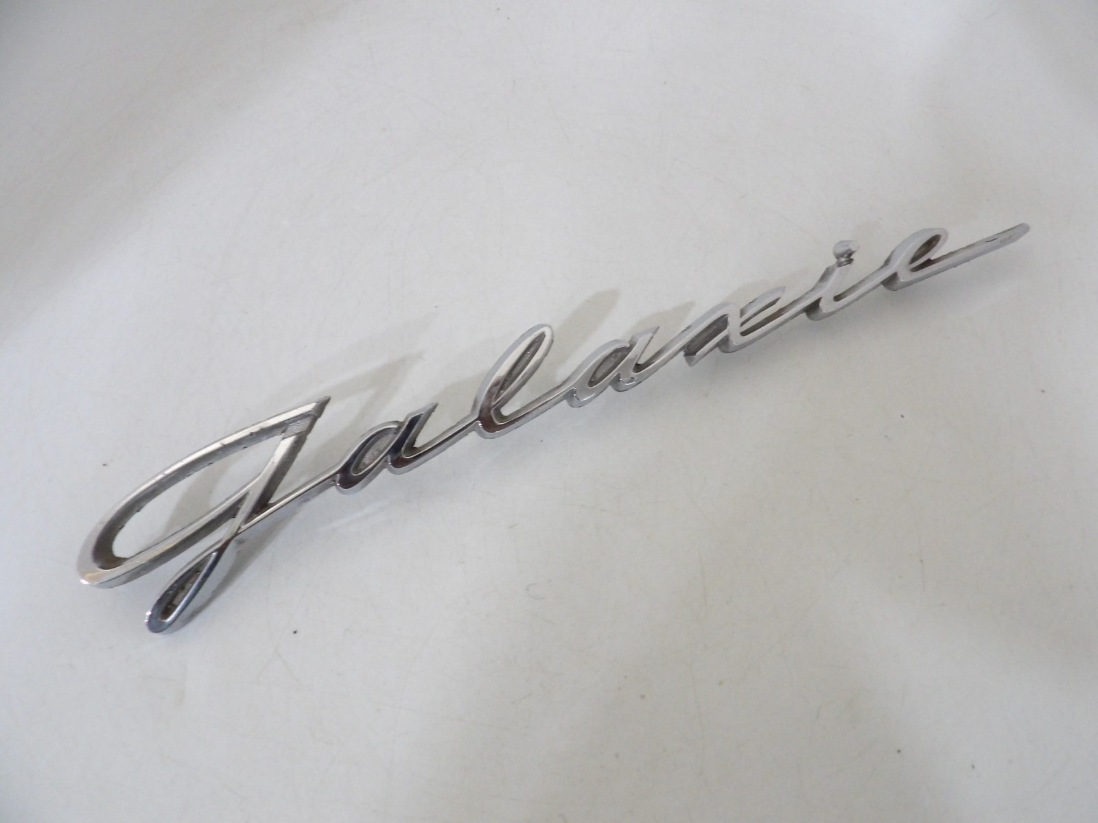 Original 1959 Ford Galaxie Original Script Quarter Panel Emblem