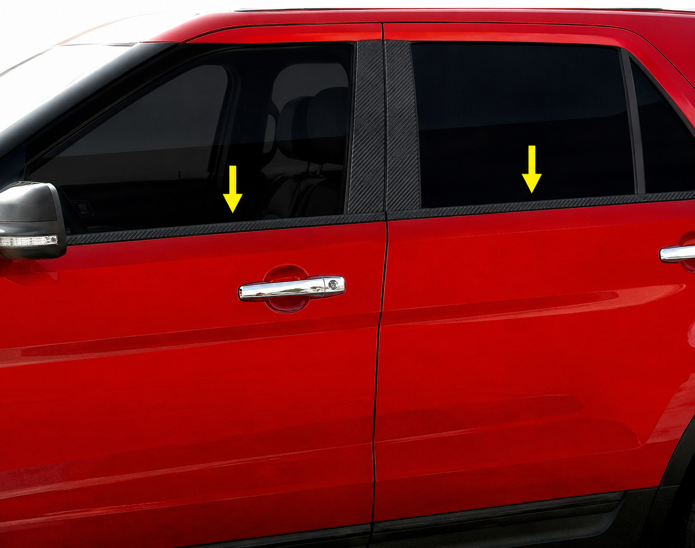 fit:2005-2009 CHEVY EQUINOX Window Sill Trim Carbon Fiber Black 4Pc fit:2005-2009 CHEVY EQUINOX Window Sill Trim Carbon Fiber Black 4Pc
