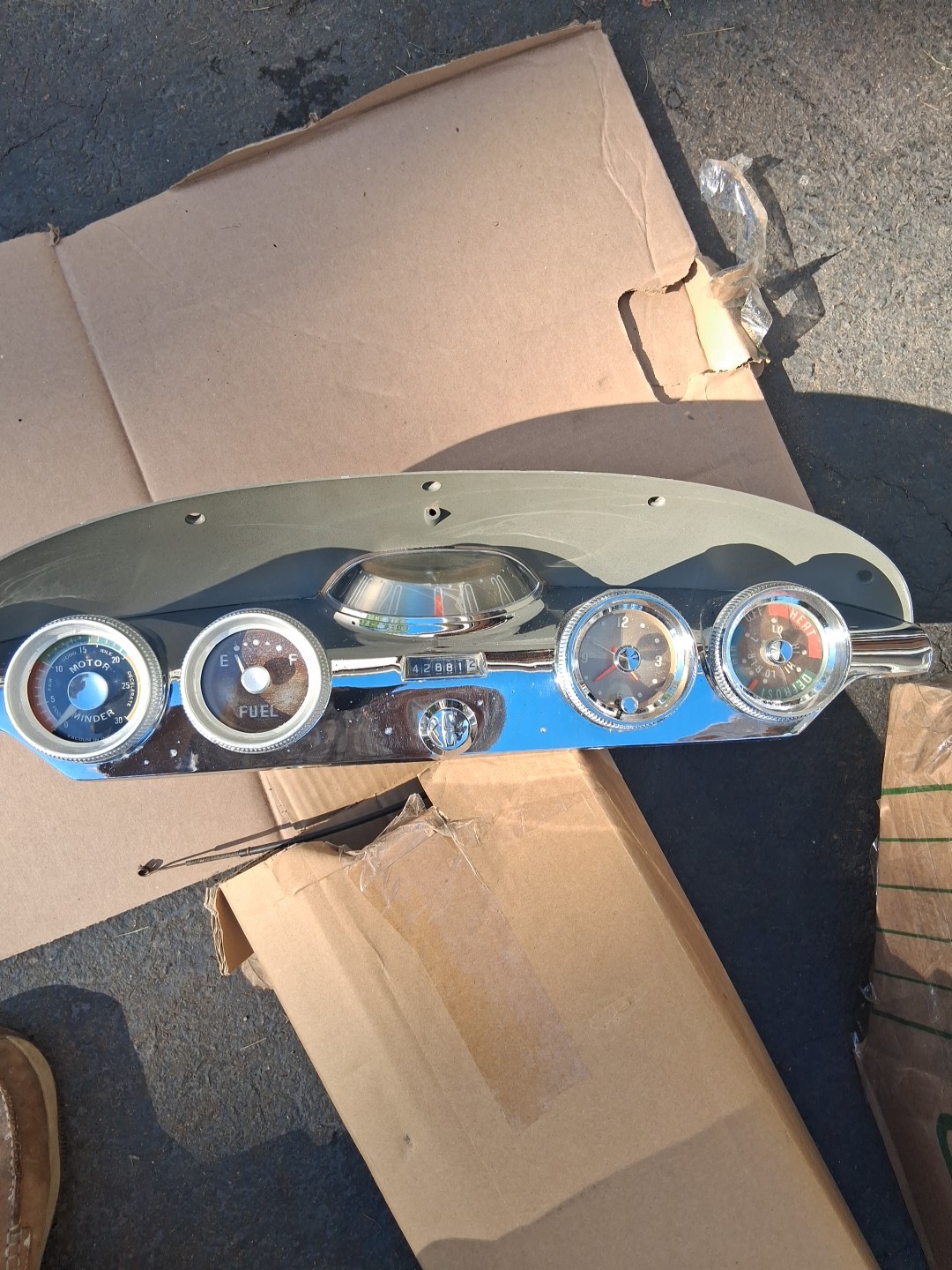 1958 Edsel Main Gauges Nice 1958 Edsel Main Gauges Nice