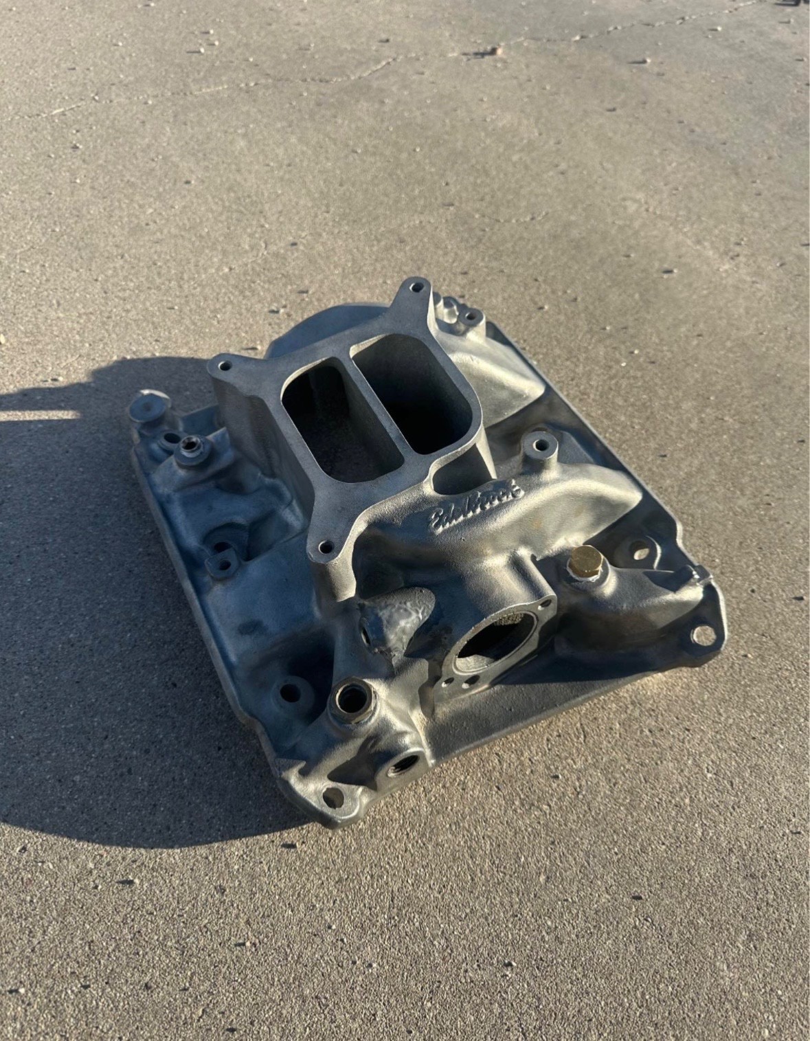 edelbrock buick v6 intake manifold