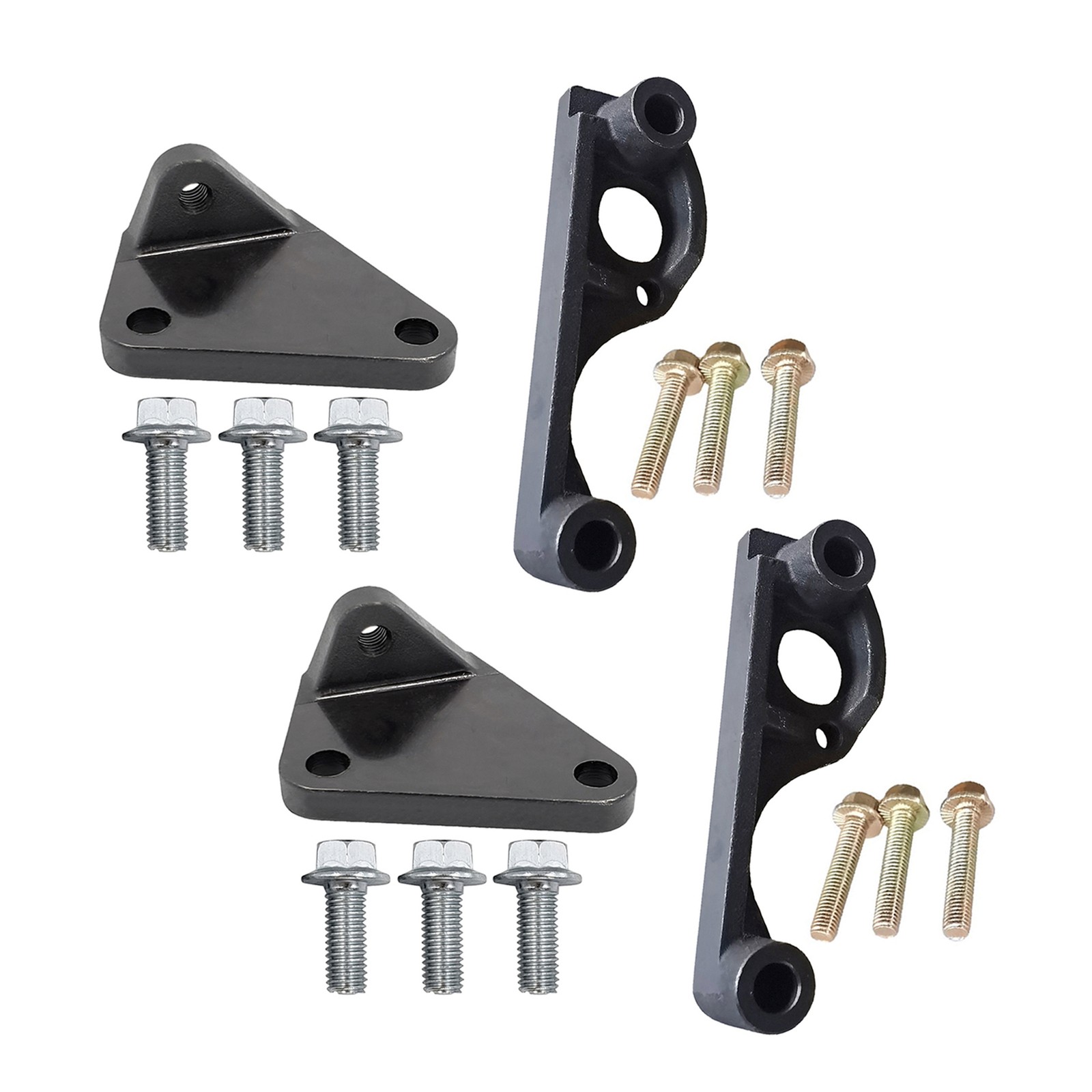 2x Exhaust Manifold to Cylinder Head Repair Clamps L & R For 99-09 Chevrolet GMC