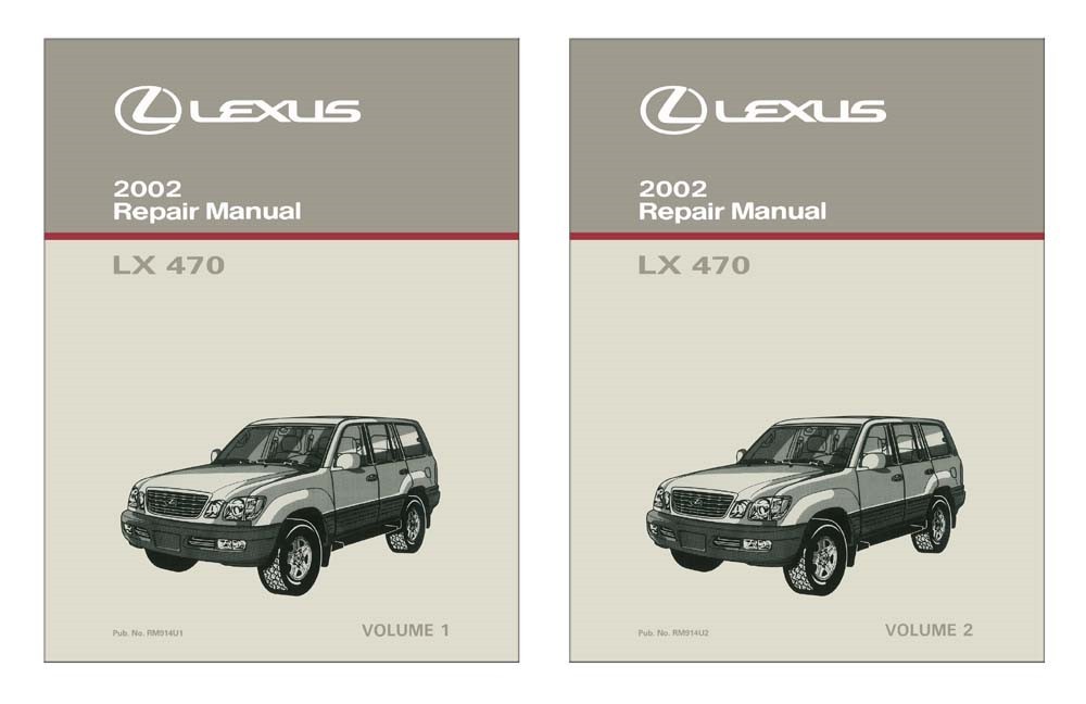 2002 Lexus LX 470 Factory Shop Service Manual