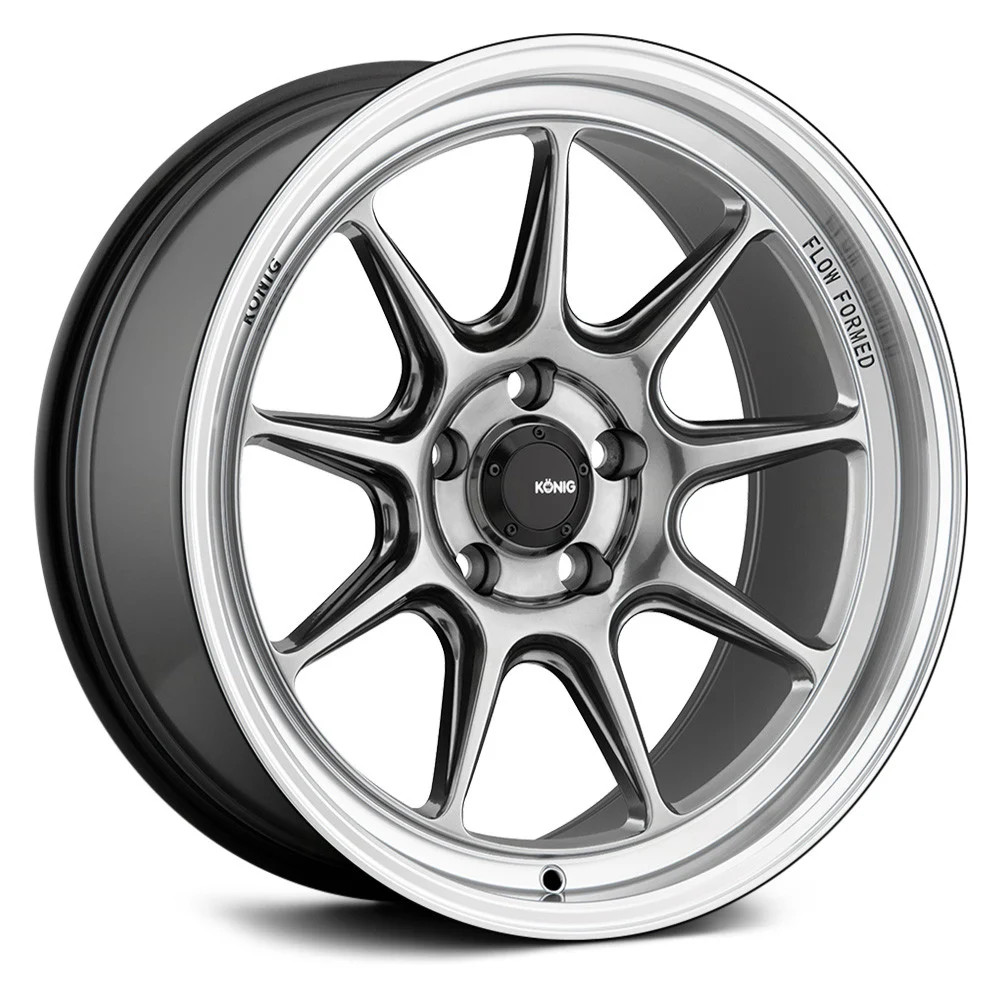 Konig COUNTERGRAM Wheel 18x8.5 (40, 5x100, 73.1) Chrome Single Rim