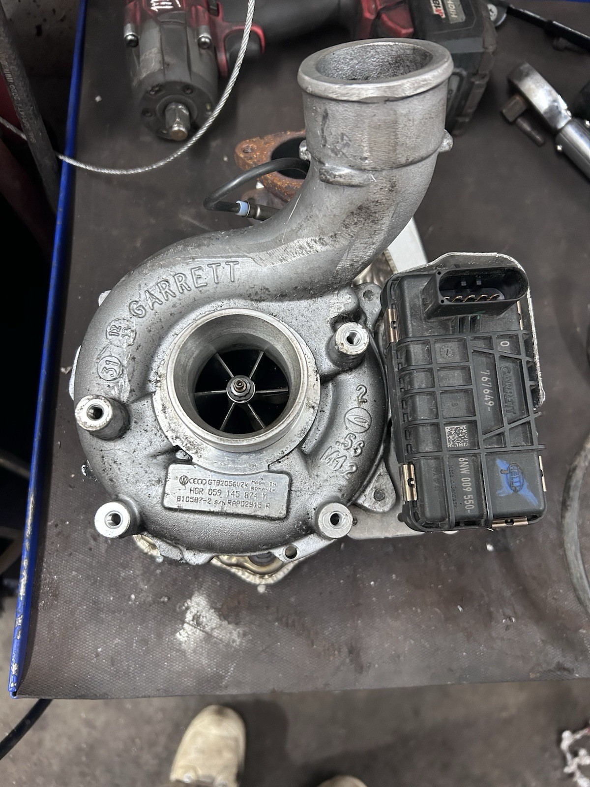 Garrett Turbo Turbolader GTB2056VZK Audi Q5 Q7 3.0 OEM Touareg SEE DETAIL PHOTOS