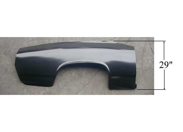 Sherman Driver Side/Left Quarter Panel Skin For 1968 Chevrolet Chevelle
