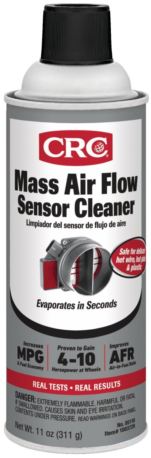 CRC 05110 Mass Air Flow Sensor 11 Ounce (Pack of 1), Clear Colorless Liquid 