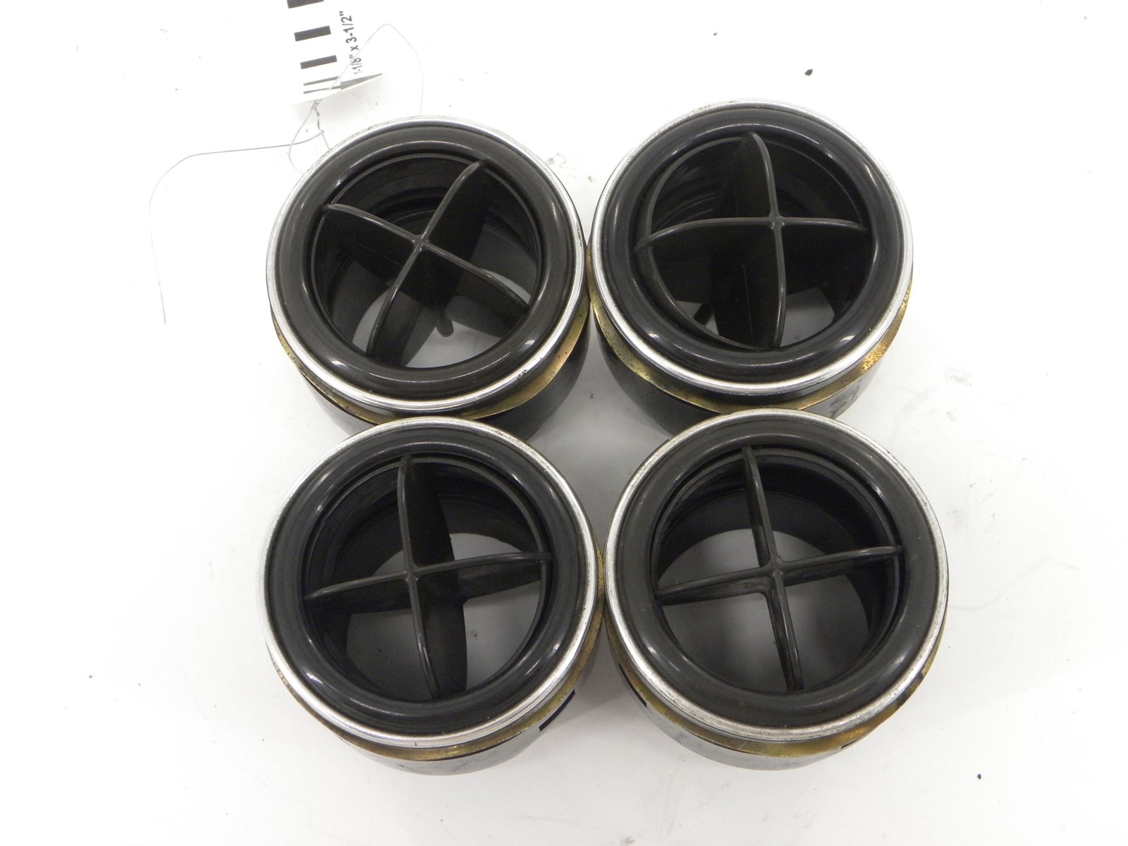 Complete Left Right Center Set of 4 Vent Grilles for 73-80 Mercedes 450SL R107