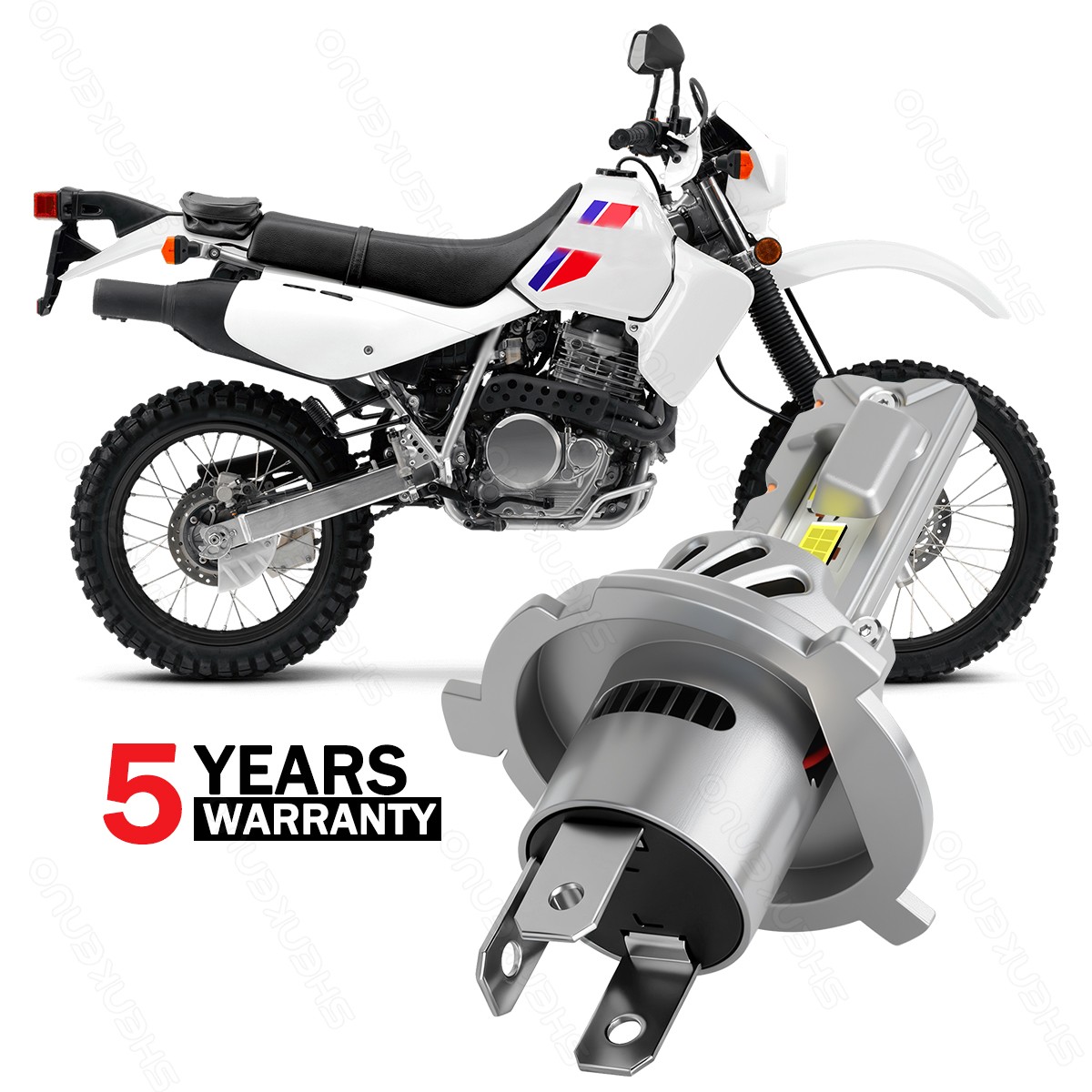 Ultimate Hi/Lo LED headlight bulb for Honda 1993-2024 XR650L Motorcycle USA