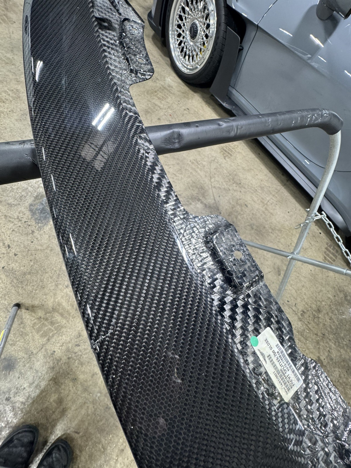 Aston Martin DBS Superleggera. Lower Front Bumper Spoiler Oem  KY73-17626-AB