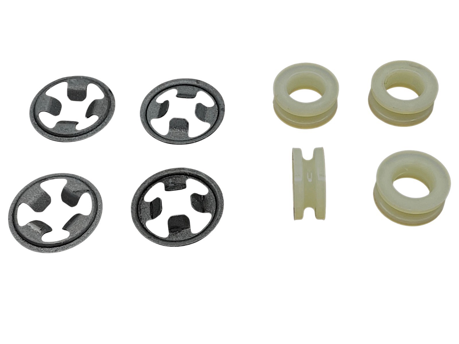 4pcs quarter window rollers nylon 4pcs roller clips fits Dart Valiant 64 65  B82