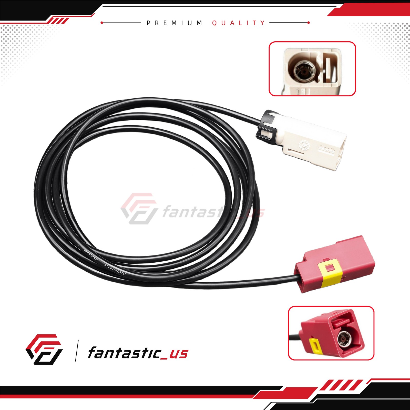 Rear View Camera Cable Harness For 2019-2023 JEEP WRANGLER JL 68425088AA