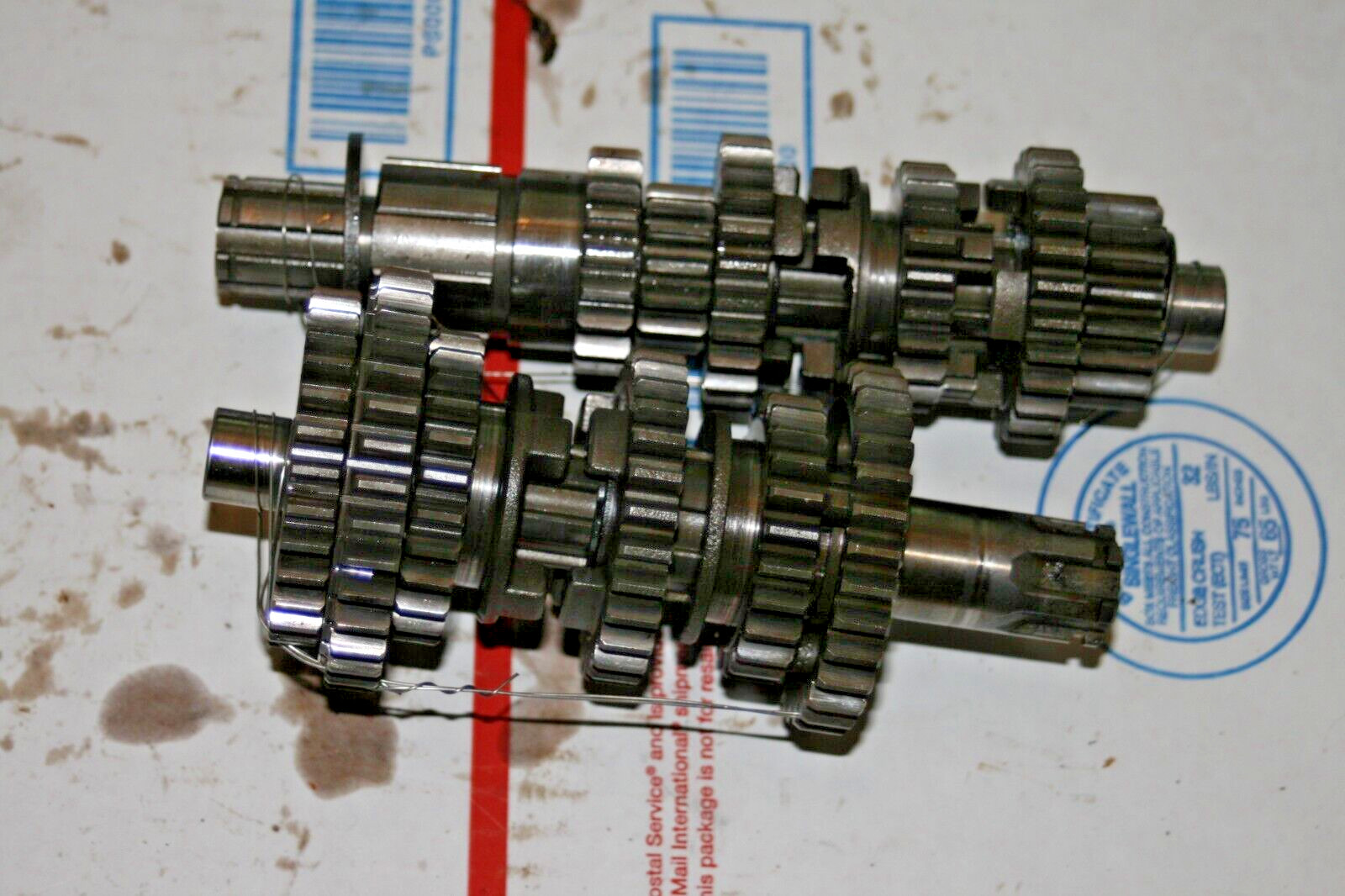 1971 HONDA CL100K1 SCRAMBLER 100 OEM TRANSMISSION #VIN CL100E-200444 1971 HONDA CL100K1 SCRAMBLER 100 OEM TRANSMISSION #VIN CL100E-200444
