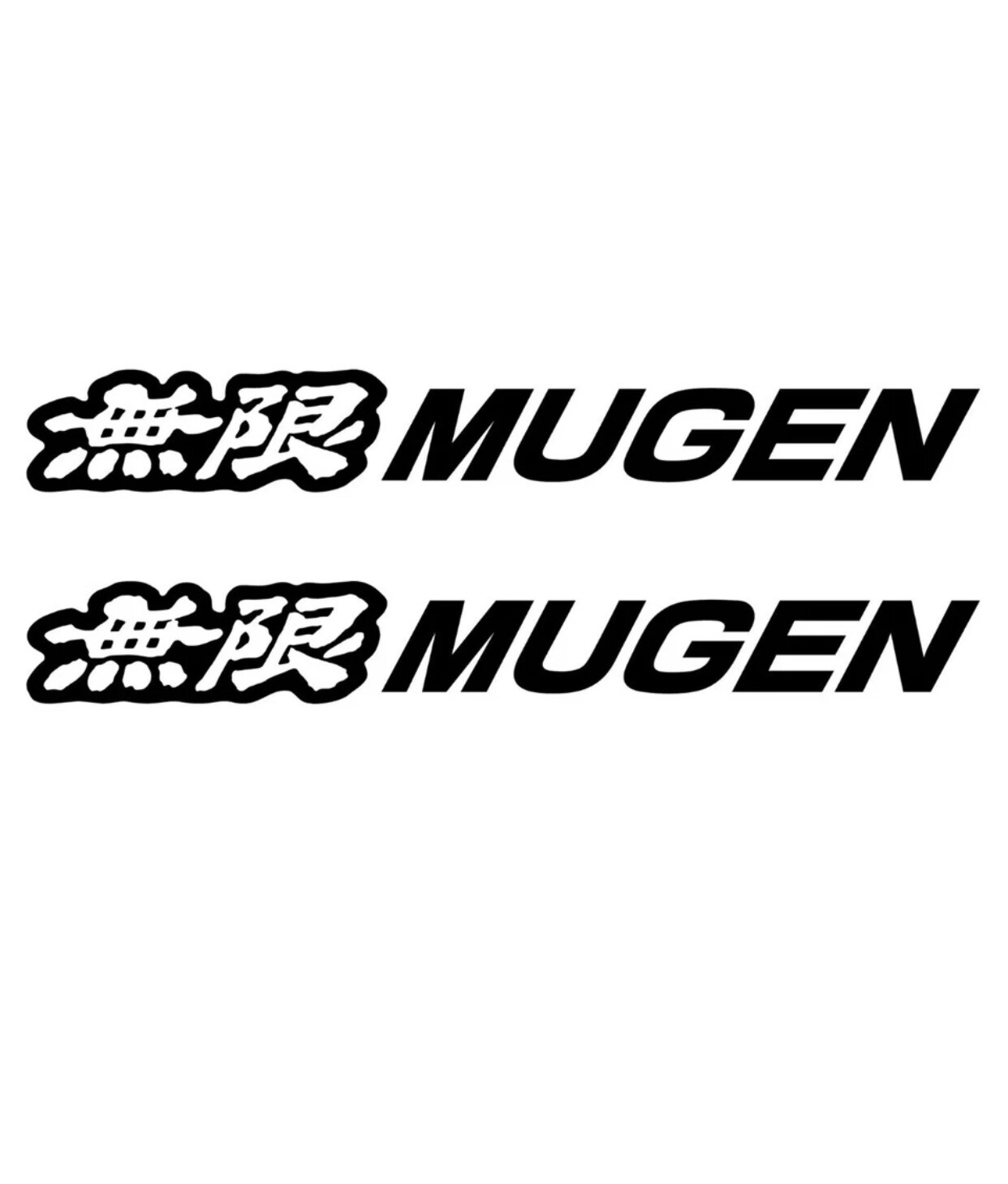 Honda Mugen  S2000 Civic Acura Integra Vinyl Decal Window Racing Sticker Track