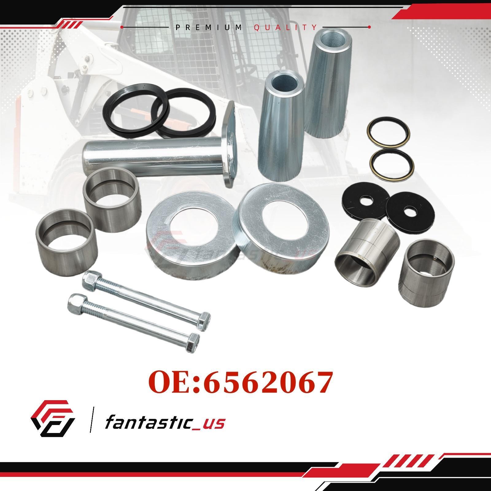 New Pivot Pin Bush Kit For Bobcat 743 751 763 773 7753 6732012 6589665 6705223