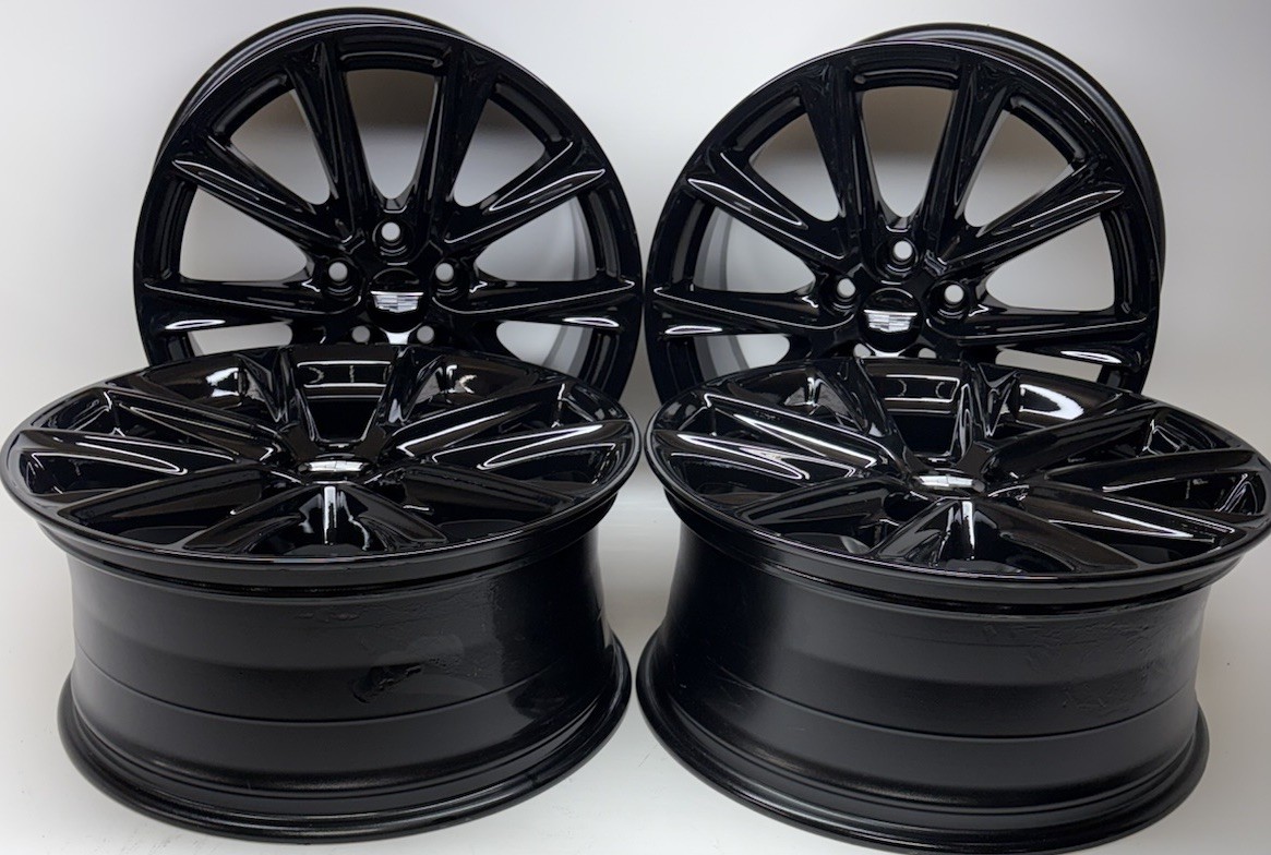 2020-2026 Cadillac CT4 18” OEM RECON Gloss Black Wheels Part #4860