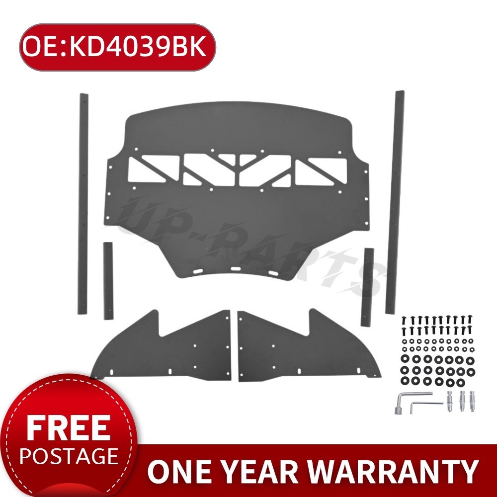 For BMW M3 GTS/CRT E90 E92 E93 Aluminum Undertray Oil Cooler Skip Plate Shield