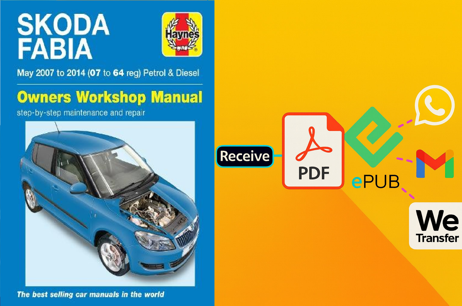 Skoda Fabia petrol & diesel (May 2007-2014) Haynes Repair Manual, New & Sealed Skoda Fabia petrol & diesel (May 2007-2014) Haynes Repair Manual, New & Sealed