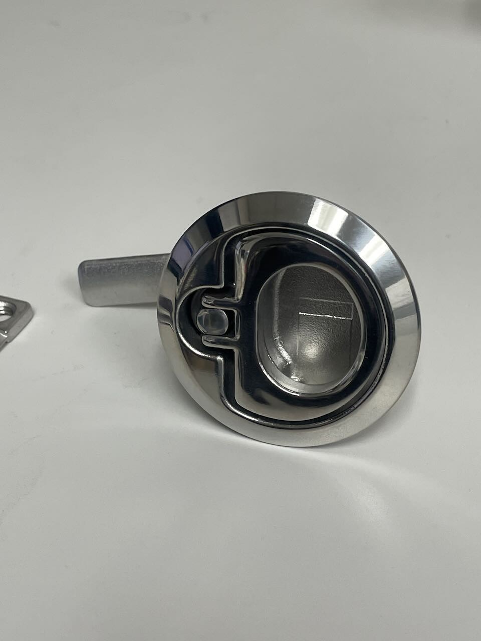 Boat Hatch Latch Gemlux Boat Non-Locking Lift Handle Latch 1266-2 | 2 Inch SS