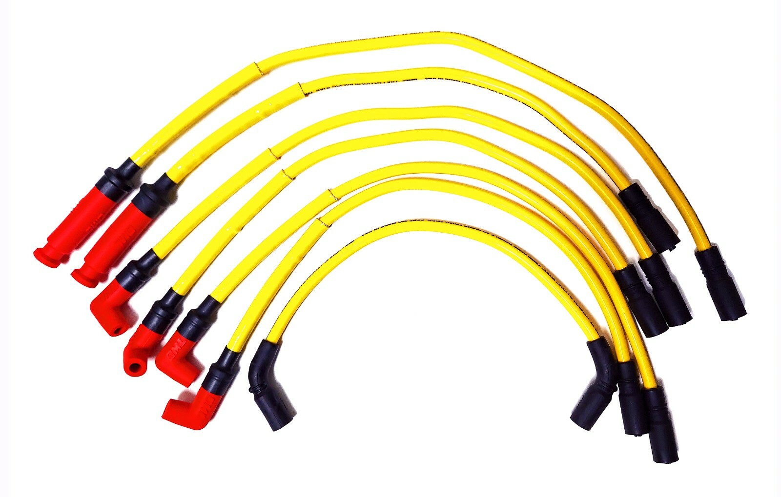 GM 4.3 V6 96-07 High Performance 10mm Yellow Spark Plug Ignition Wire Set 29182Y
