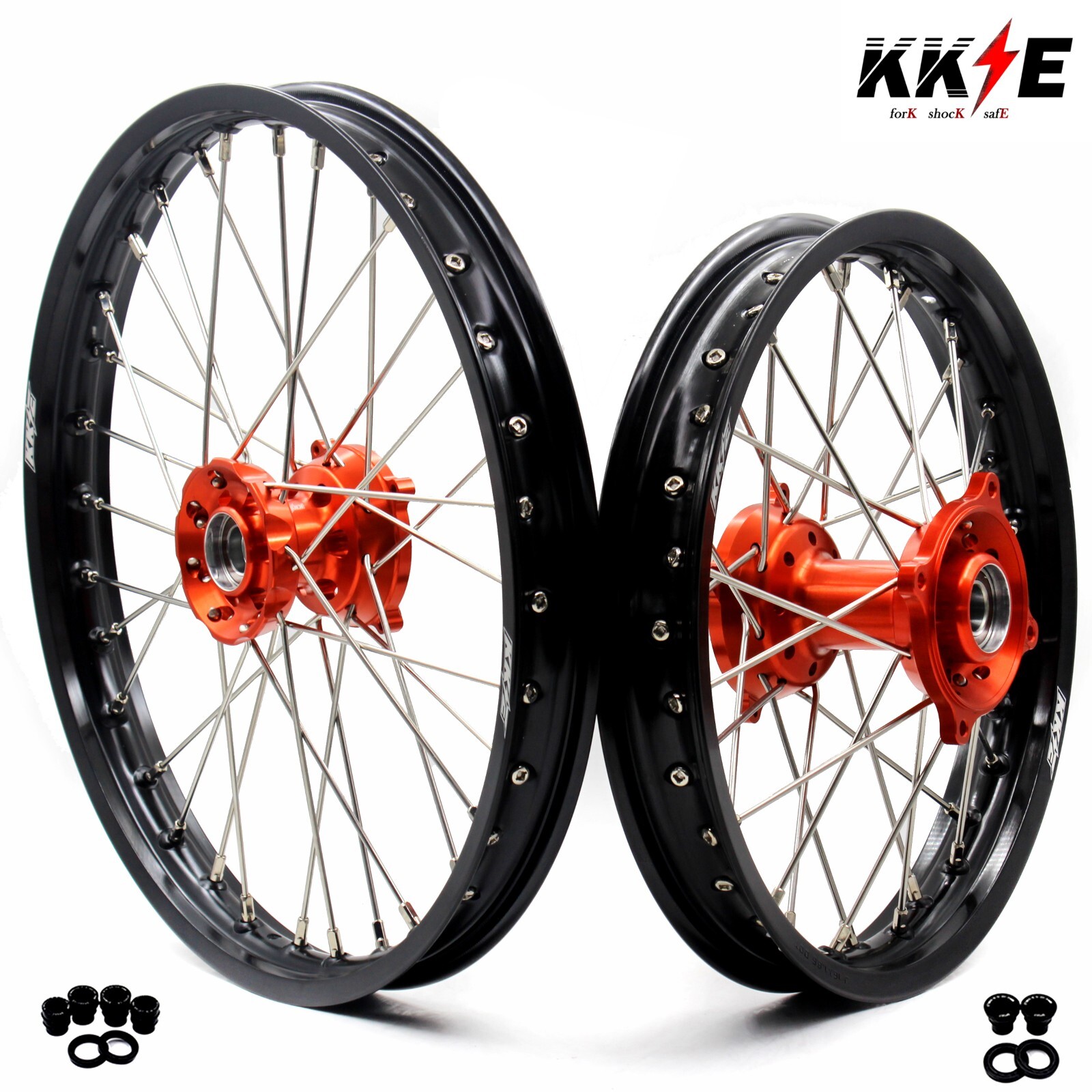 KKE 19/16 Kid's Big Wheels Rims Set Fit KTM 85 SX 2003-2020 Husqvarna TC85 14-20
