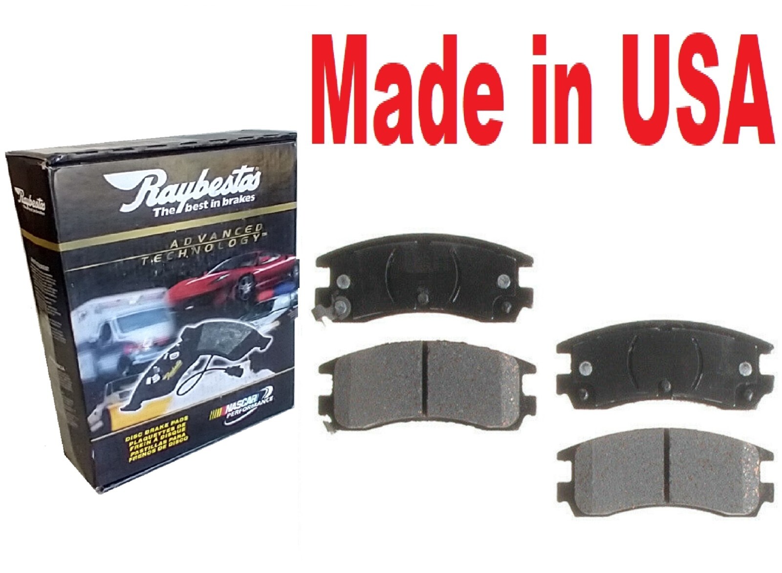 Disc Brake Pad Set-Advanced Technology Premium Ceramic Rear RAYBESTOS ATD714C Disc Brake Pad Set-Advanced Technology Premium Ceramic Rear RAYBESTOS ATD714C
