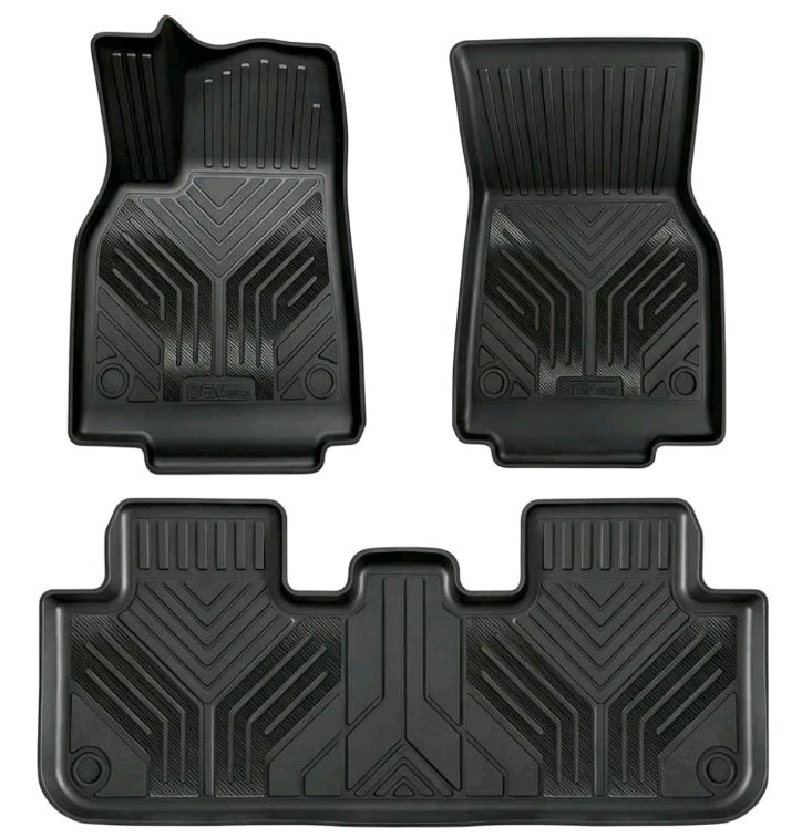 Premium Color TPE Floor Mats Custom Fit for Tesla Model Y Juniper 2025 2026
