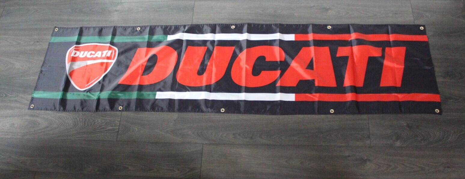DUCATI 2FT X 8FT FLAG /BANER.