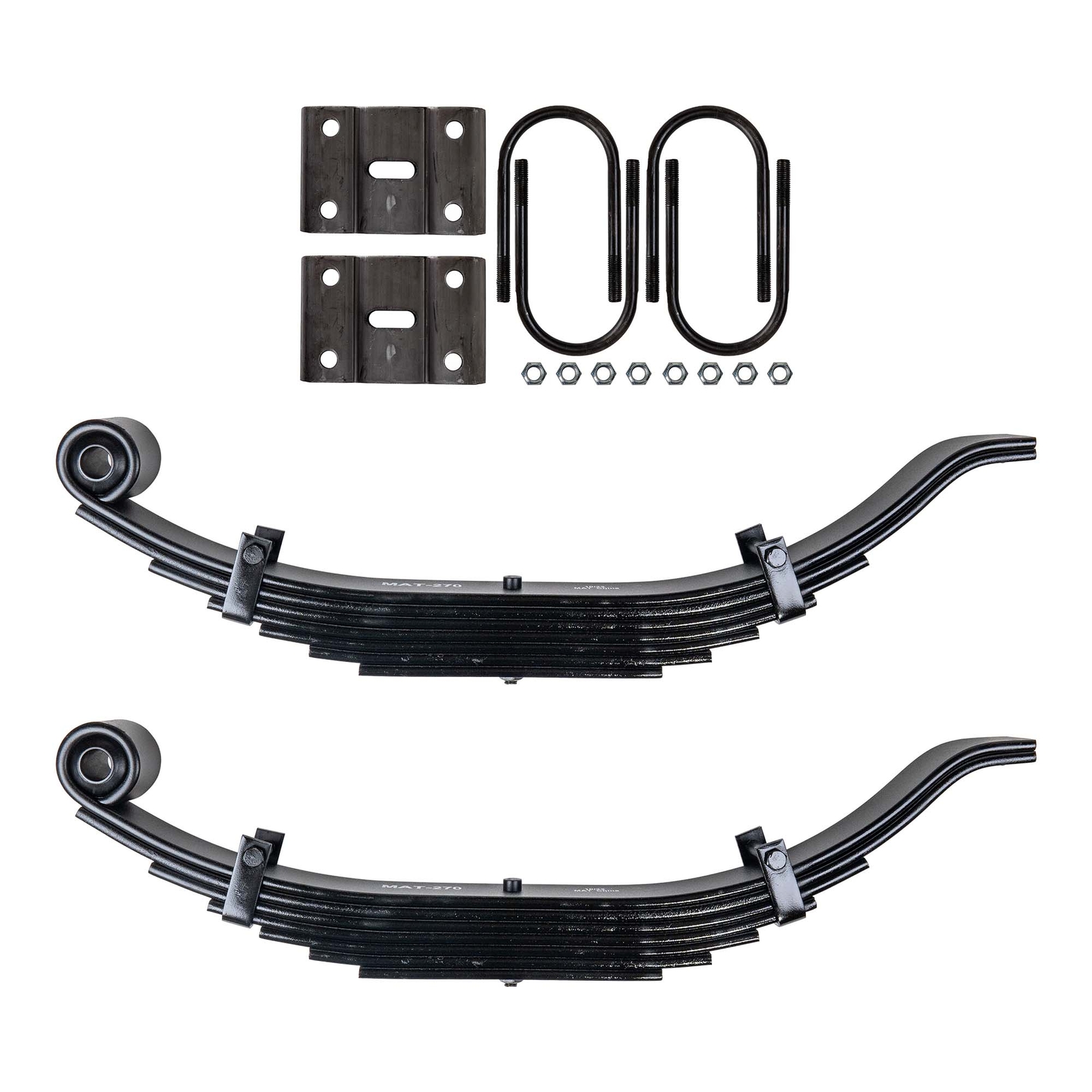 Trailer 7 Leaf Slipper Spring Suspension Kit for 5\