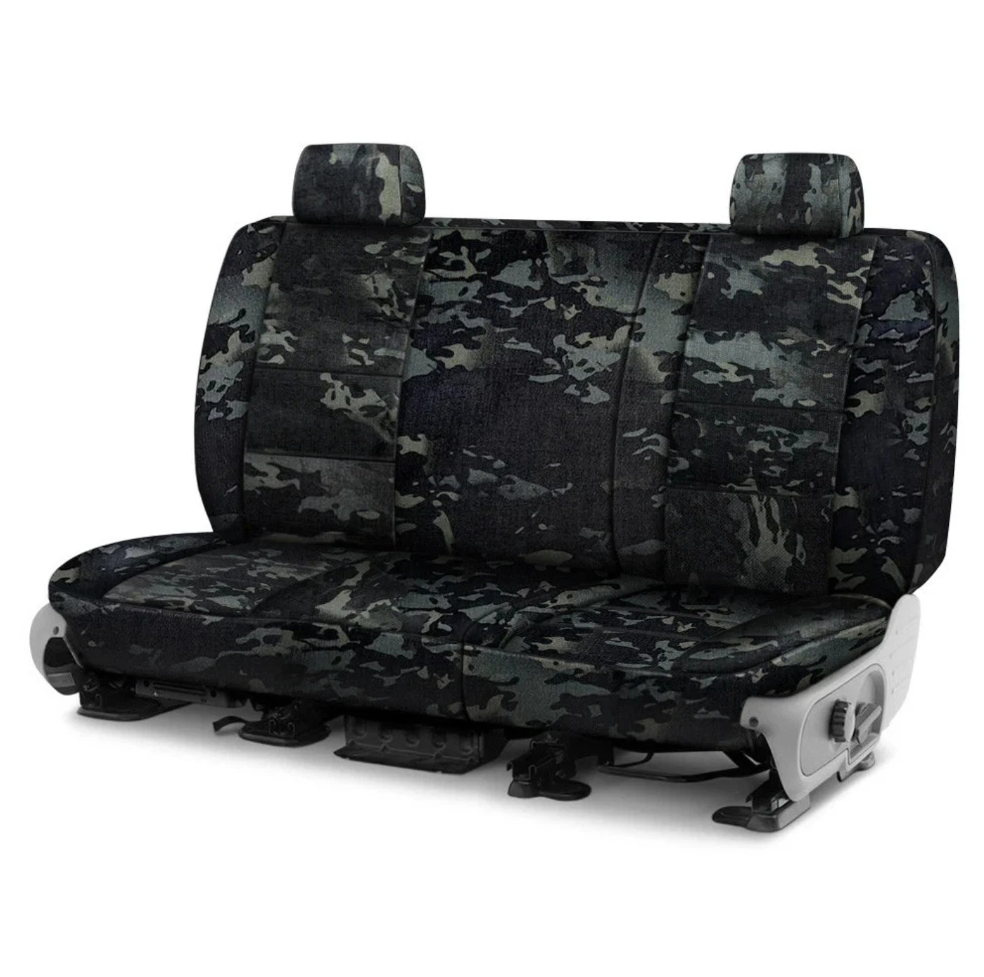 Ballistic Camo Rear Seat Covers Tactical Gear Velcro 15-18 Ford F-150/250/350