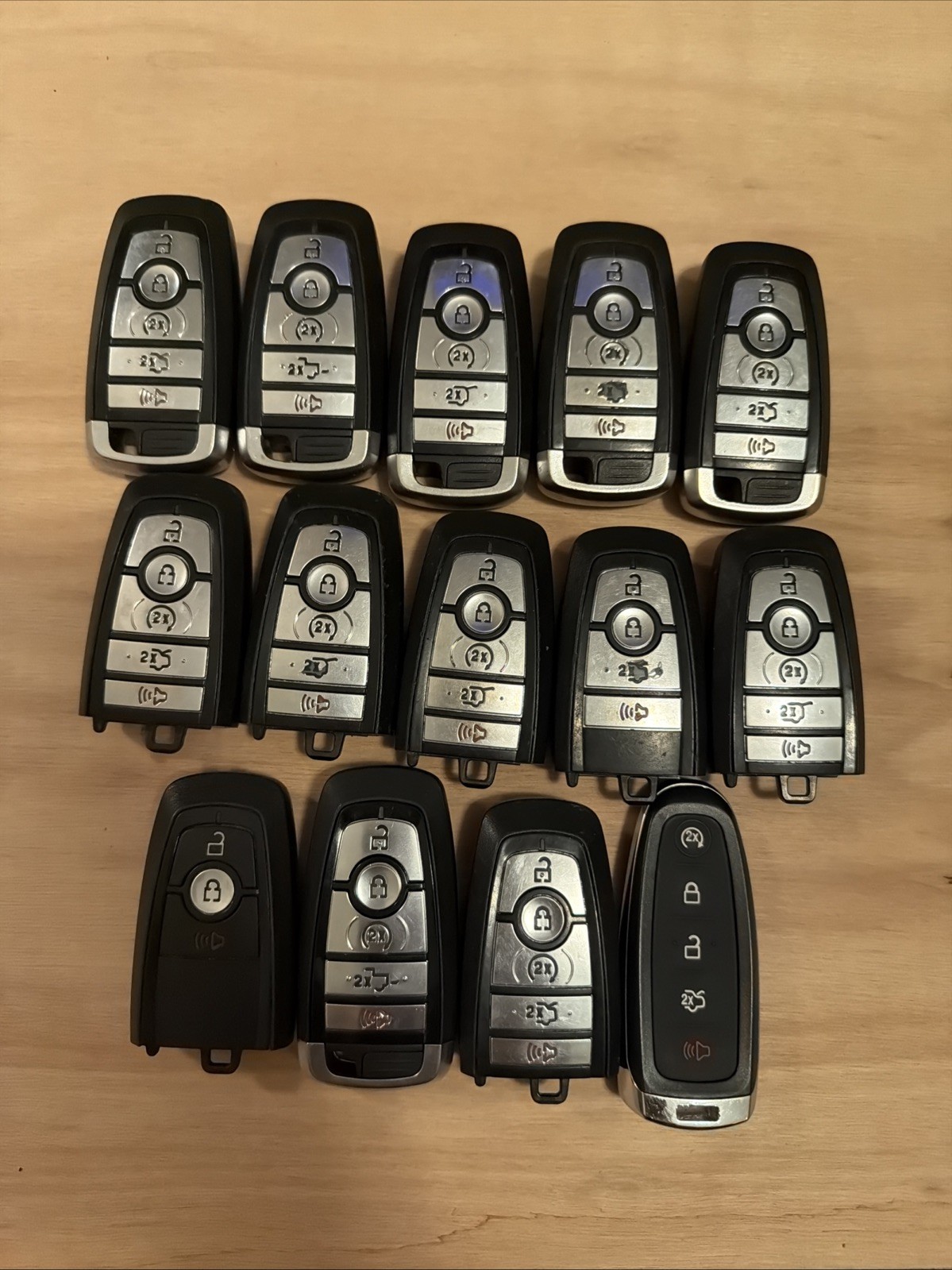 Lot Of 14 Ford Smart Key Fob Remotes 