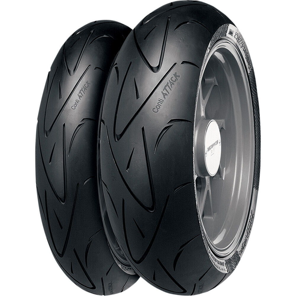 Continental ContiSportAttack Supersport Radial Front Tire | 120/70R17 58W