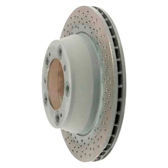 For Porsche 911 1999-2009 Sebro W0133-1606903-SEB Plain Rear Brake Rotor