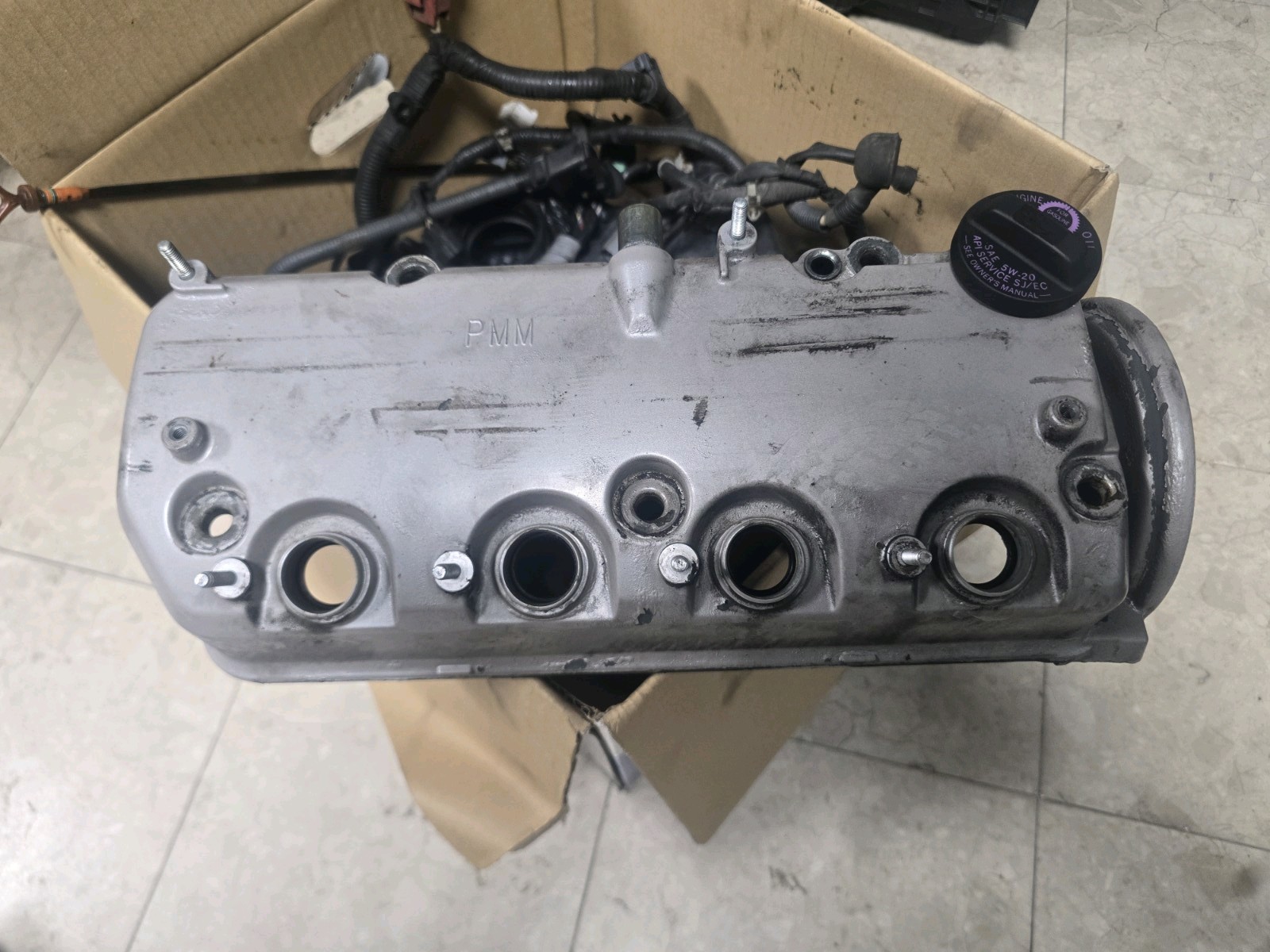 01 02 03 04 05 HONDA CIVIC ENGINE VALVE COVER OEM 1.7L D17A1 D17A2 01 02 03 04 05 HONDA CIVIC ENGINE VALVE COVER OEM 1.7L D17A1 D17A2