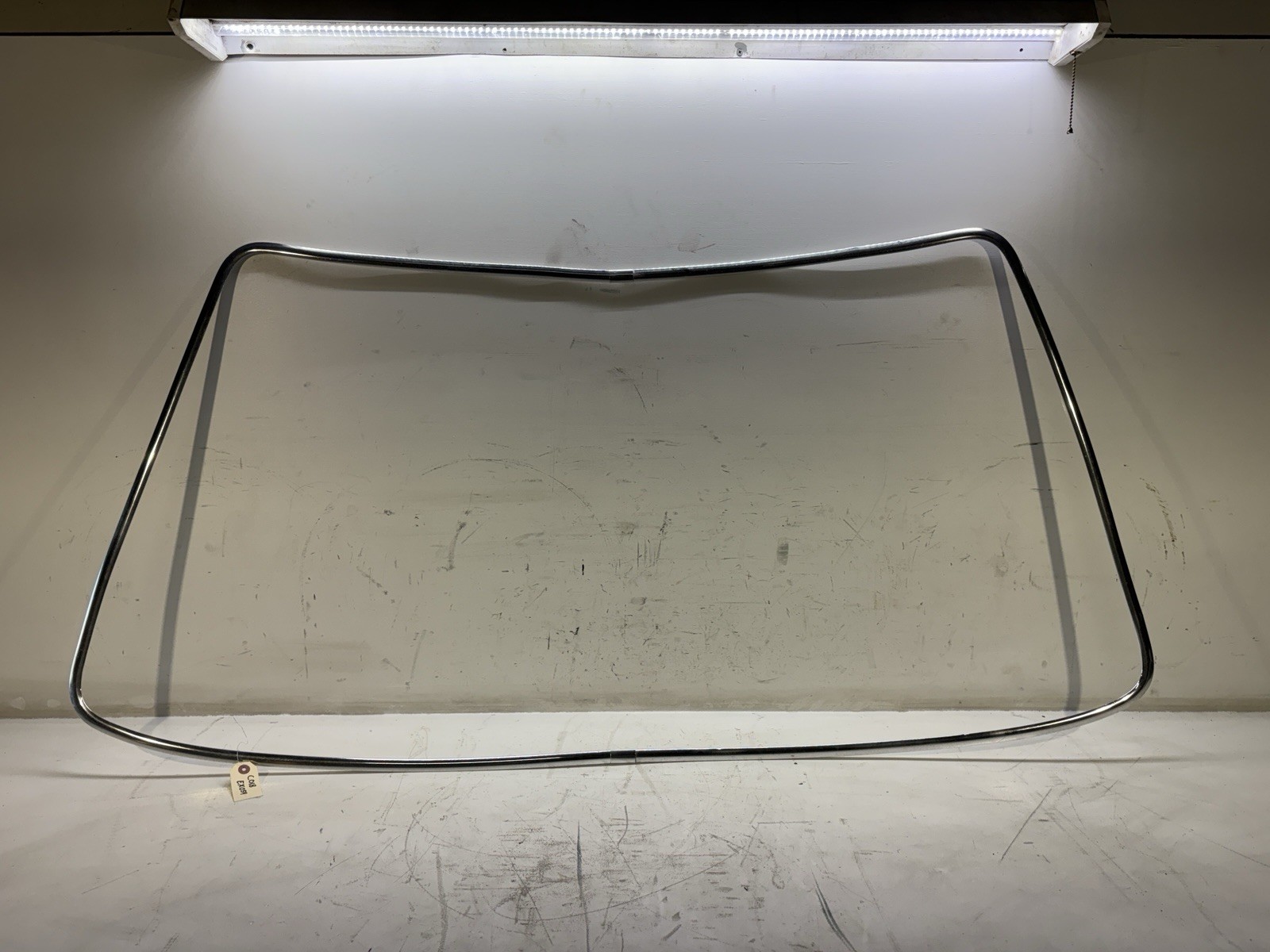 1976-1989 BMW 633csi 635csi E24 Front Windshield Chrome Trim Molding 2 Piece