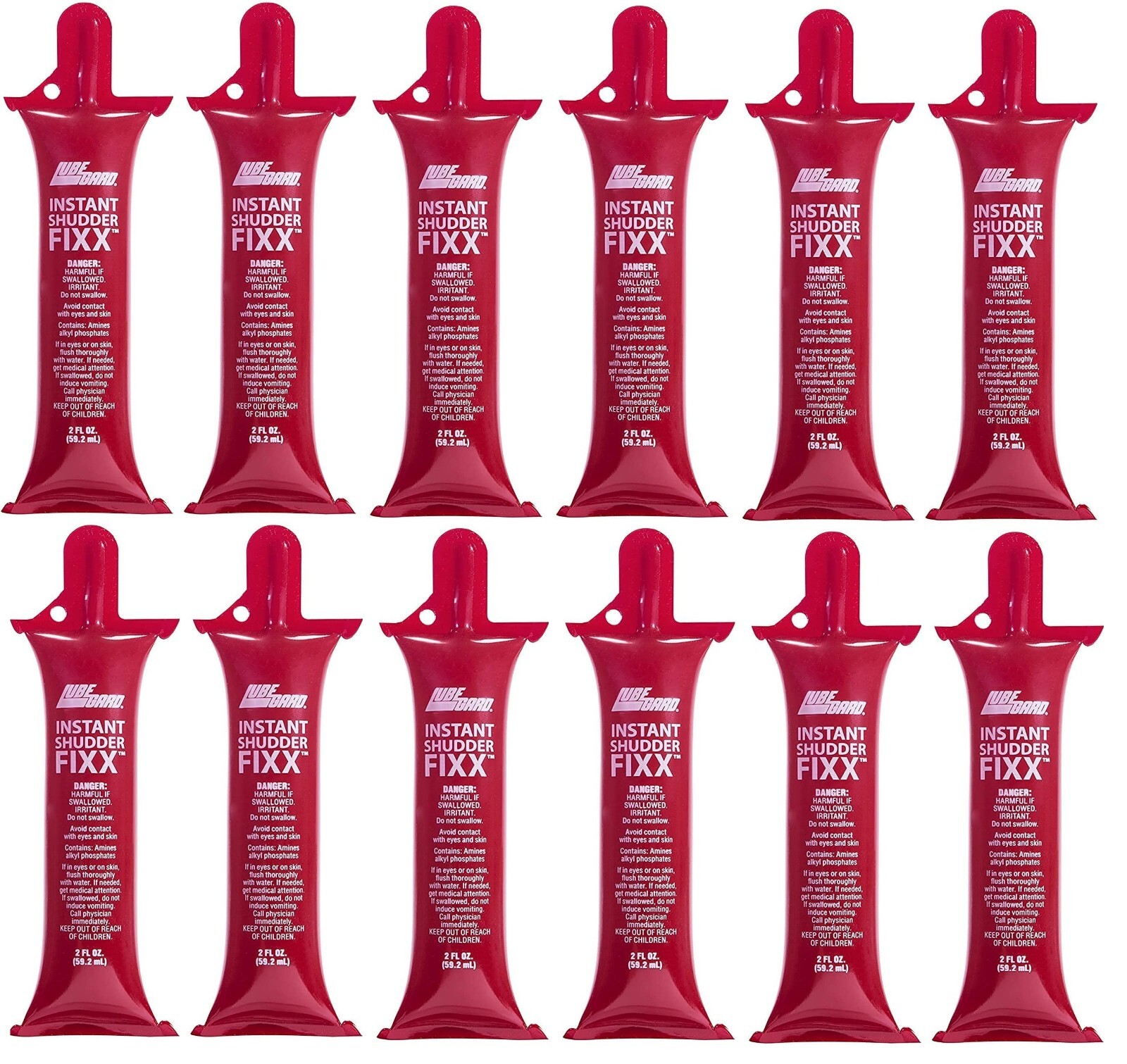 New LUBEGARD 19610 DR TRANNY TRANSMISSION INSTANT SHUDDER FIXX 2 oz., 12 Tubes