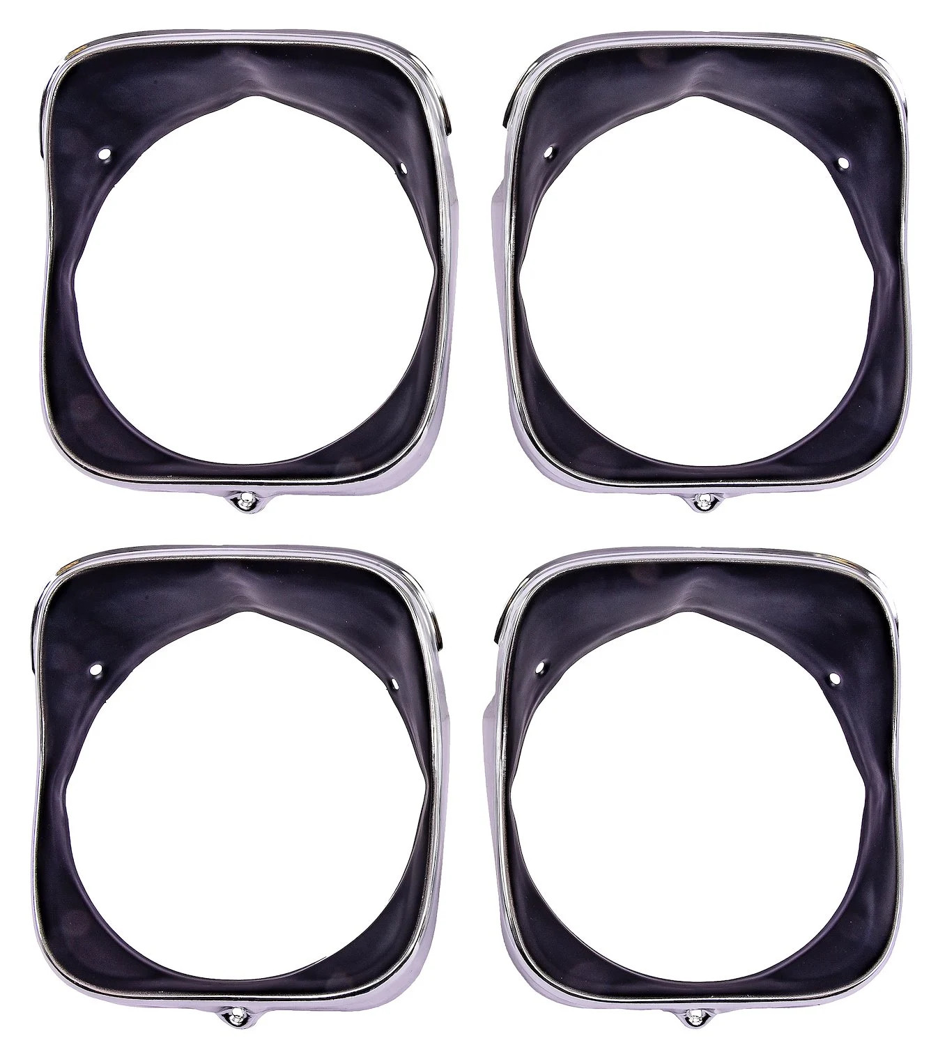 JEGS Headlight Bezels for 1969 Chevrolet Chevelle, El Camino