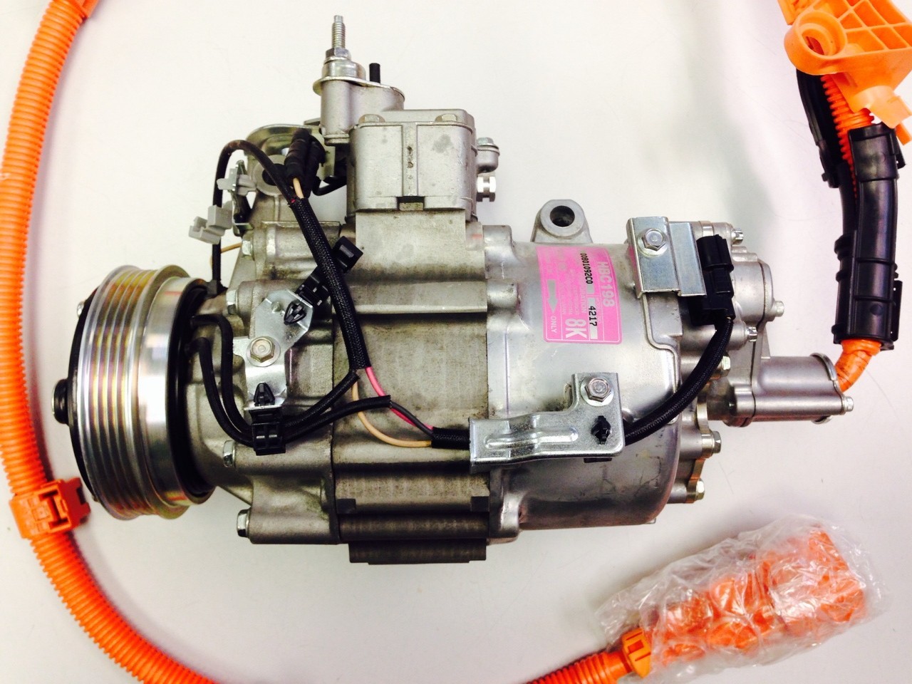 New OEM A/C Compressor with Clutch Fits Honda Civic Hybrid 1.5L