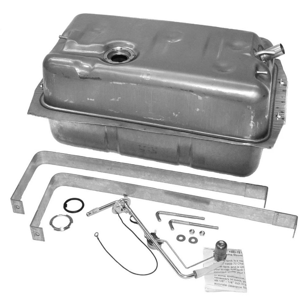 Brothers Trucks 20-Gal Side-Fill Gas Tank Relocation Kit Chevy/ GMC Truck 67-72