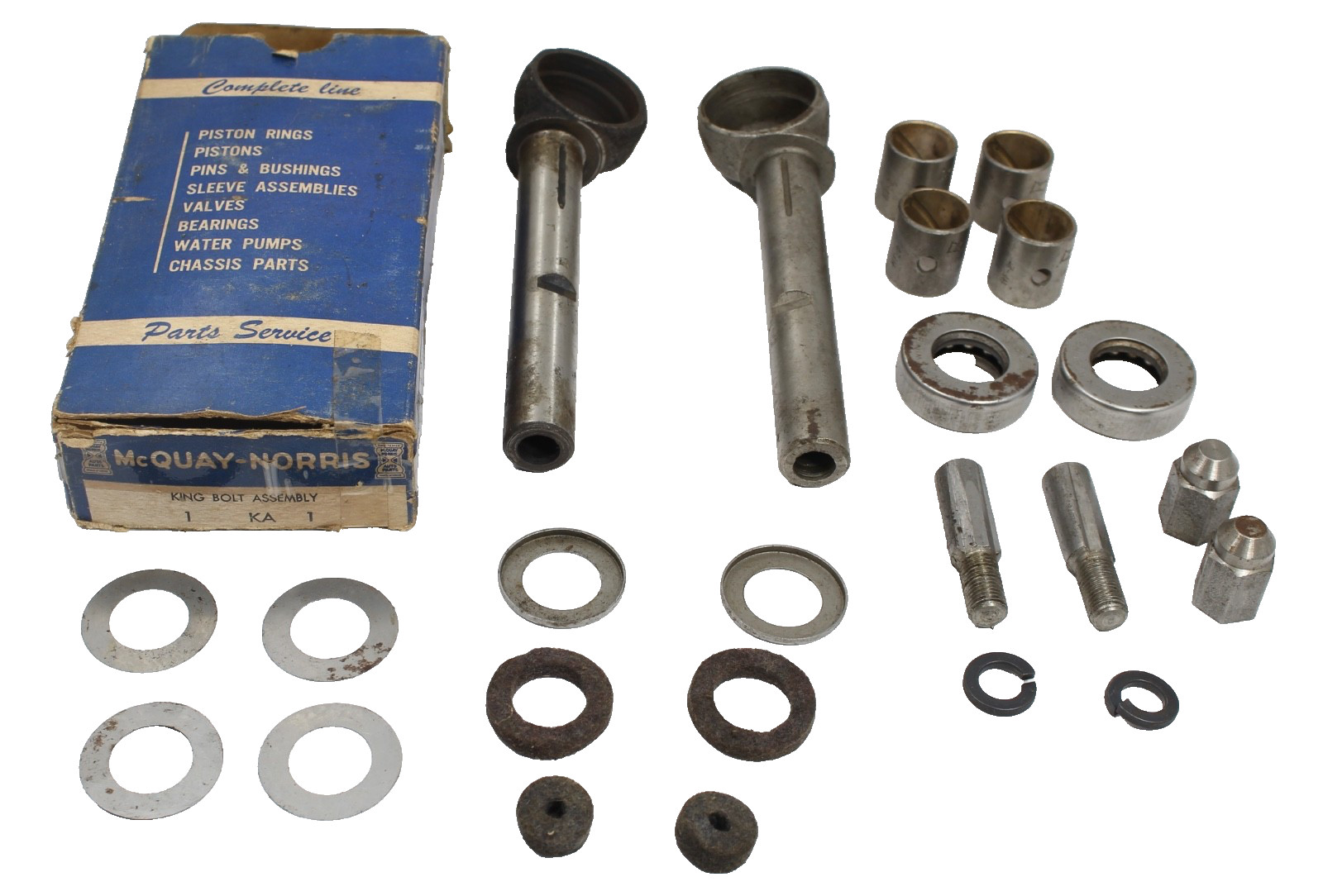 King Pins Set ~ 1935 1936 1937 Ford Truck ~ McQuay Norris ~ K1 ~ KA-1