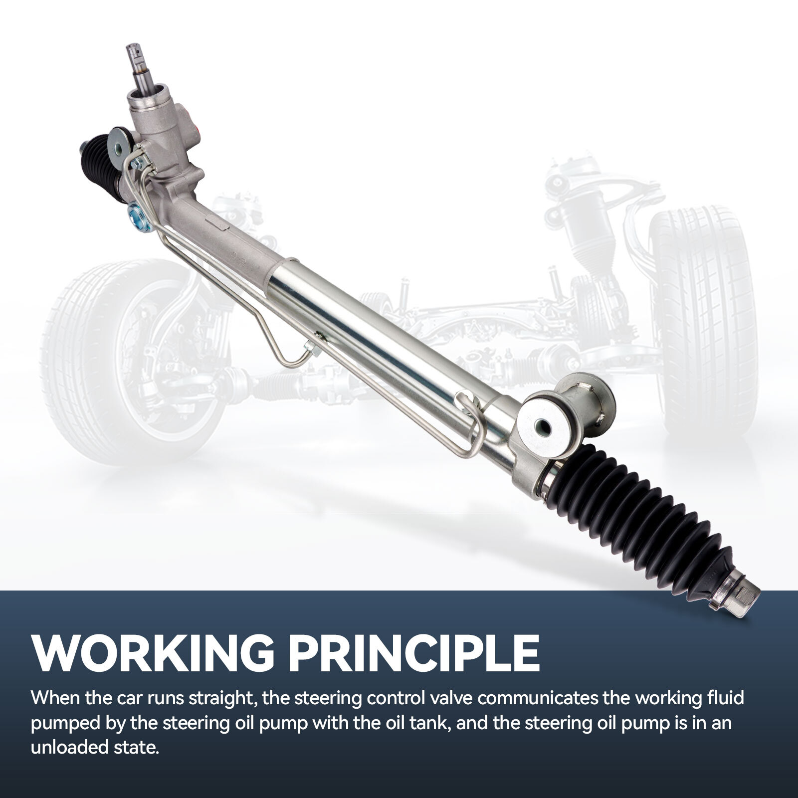 For 2002 2003 2004 2005 2006 Chevrolet Trailblazer Power Steering Rack & Pinion