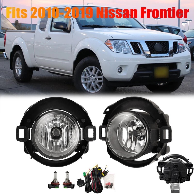 Fits 2010-2019 Nissan Frontier 2005-2015 Nissan Xterra Fog Lights Bumper Lamps