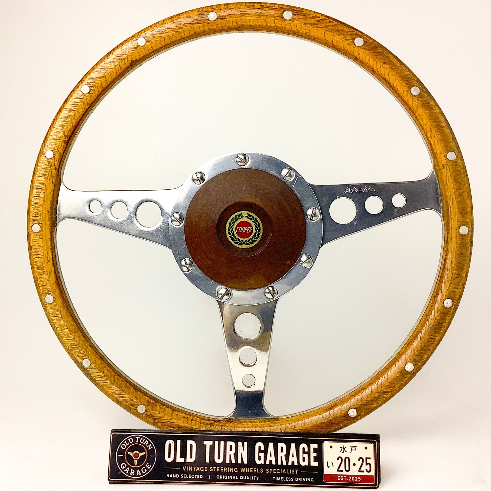 MOTO-LITA MARK 3 MK3 Wood Steering Wheel 13\